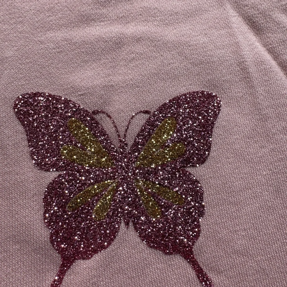 The Children's Place Butterfly Zip Hoodie Girl Sz XXL‎ Pink New With Tags